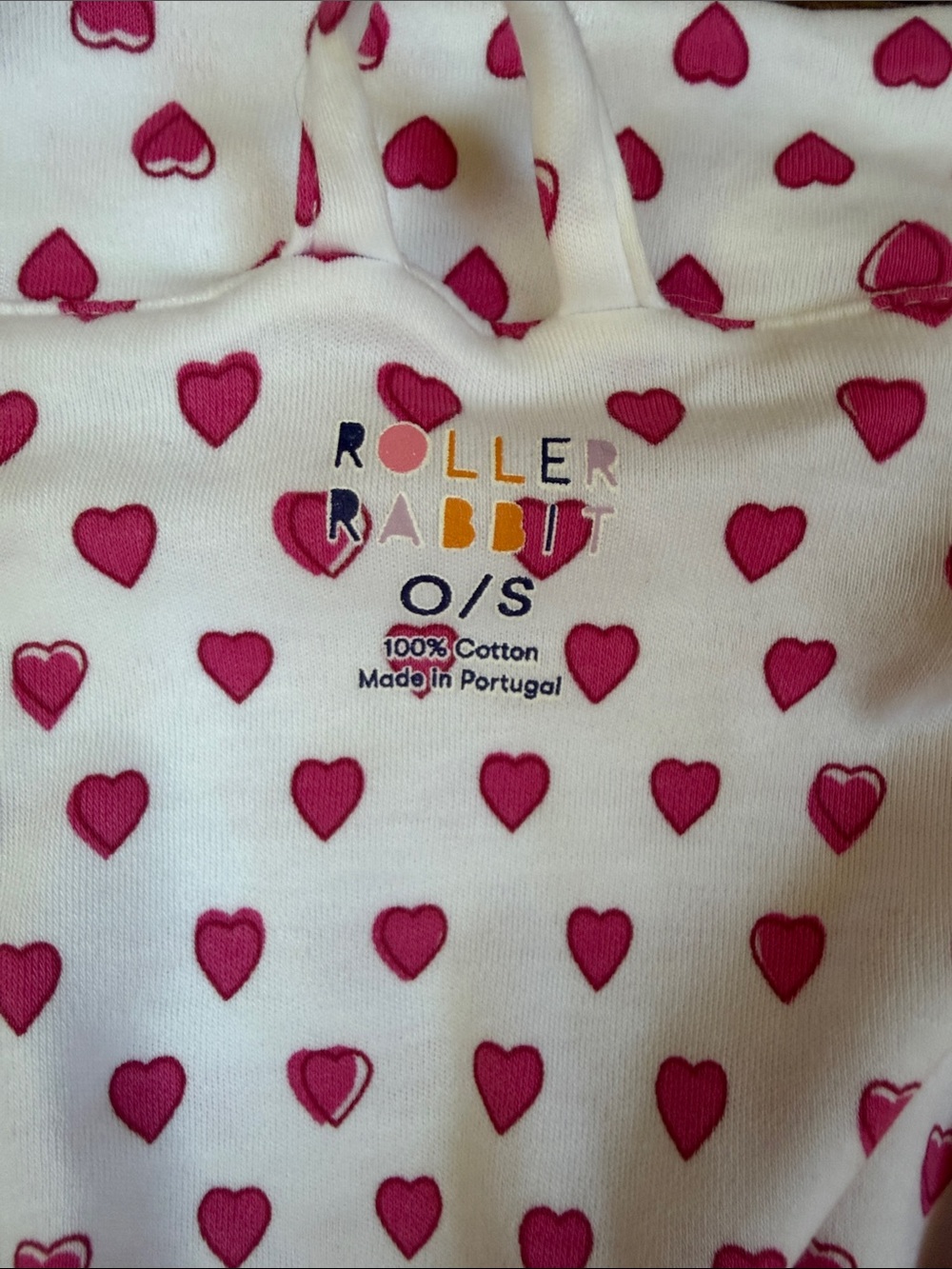 Roller Rabbit “Heart” Robe One Size - Picture 2 of 5
